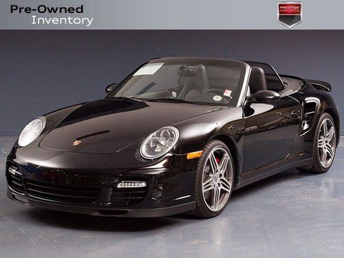2009 porsche 911 turbo cabriolet *one owner* top condition*