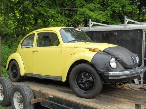 1974 volkswagen super beetle base sedan 2-door 1.6l