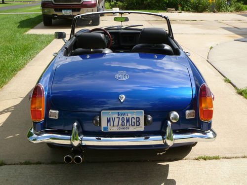 1977 mg mgb roadster over $20,000 recently spent