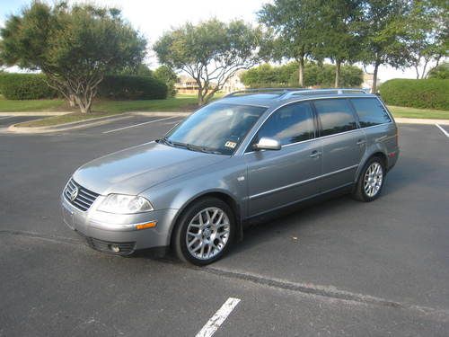 2003 vw passat wagon 4motion w8 rare!!! low miles!!! low reserve!!