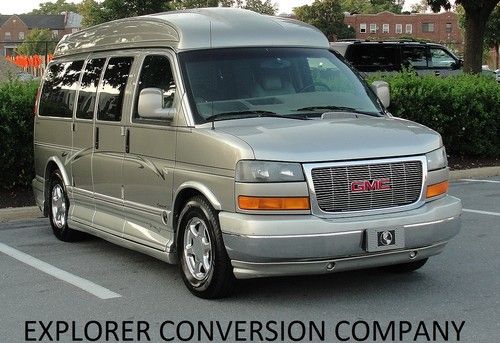 2003 gmc savana hi-top explorer limited se conversion - elec bed (chevy express)