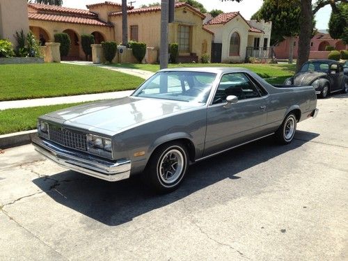 1982 chevrolet el camino, immaculate, clean title, no rust, 350 motor