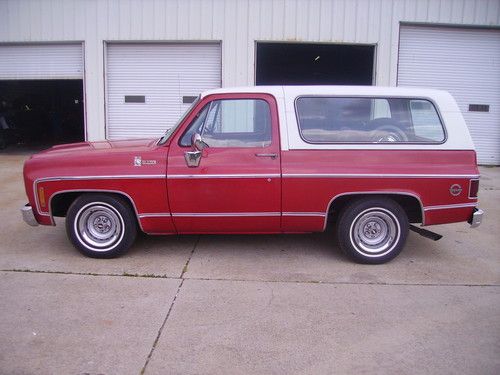 1978 k5 blazer cheyenne 350 crate motor cold a/c p/s p/b great driver!!