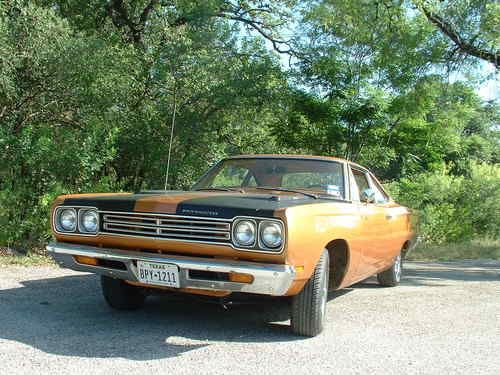 1969 plymouth road runner 383/4-speed real rm21 car