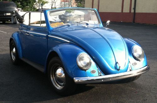 1964 volkswagen beetle convertible 1200 cc, 4-speed for sale by owner