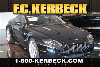 2007 aston martin vantage coupe-6 speed-driven only 13774 miles-fact warranty