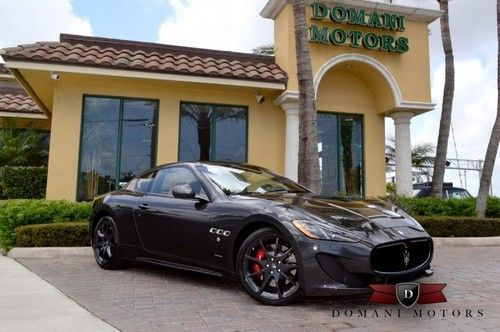 Only 580 miles! red calipers, grigio trident stitch interior/headrests