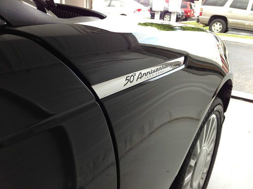 2005 ford thunderbird 50th anniversary edition black on black rare!!! 1 of 1700!