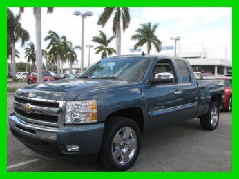 11 blue 5.3l v8 extended cab truck *20 inch chrome clad wheels *chrome mirrors