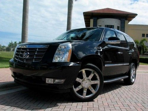 2008 cadillac escalade ultra luxury rear entertainment heated/cool seats loaded