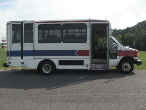 2002 ford e-450 econoline super duty custom cutaway van 2-door 7.3l carta bus