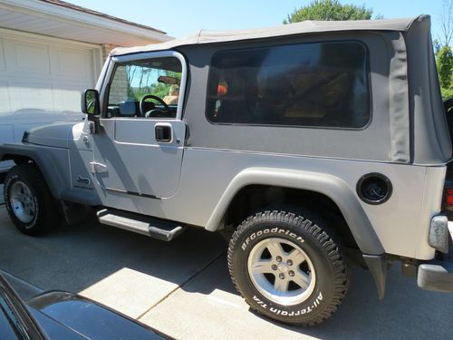 2005 jeep wrangler unlimited 6cyl a/c 6sp cruise original unmolested no reserve