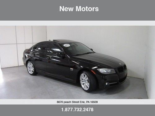 2011 bmw 335i xdrive sedan 3.0l in jet black with 26k miles