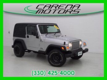2006 jeep used wrangler  4wd right hand drive auto hard top free clean carfax 6