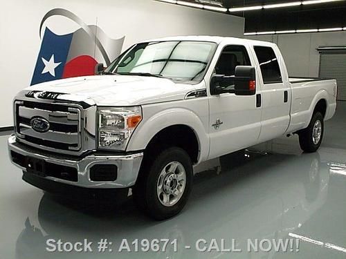 2013 ford f-250 crew 4x4 diesel long bed 6-pass 24k mi texas direct auto