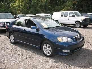 2006 toyota corolla s automatic 60452 miles rear spoiler cd very clean in &amp; out