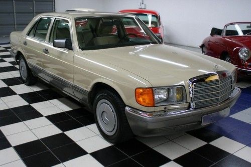 1986 mercedes benz  500 series rare find pristine!! euro  500 se 400 420 amazing