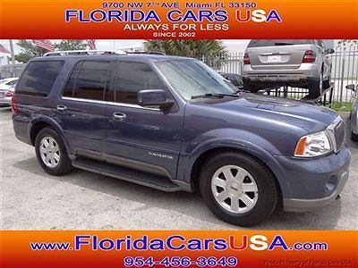 04 lincoln navigator luxury suv 5.4l v8 florida clean carfax great condition