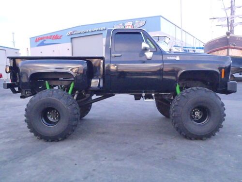 Find Used 1979 Chevy Lifted Scottsdale Step Side Monster Truck In