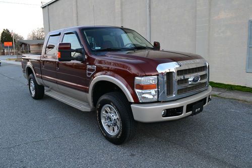 2008 ford f-250 4x4 king ranch low miles!