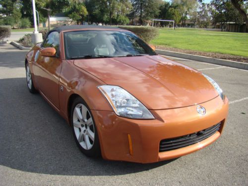 2005 nissan 350z touring roadster convertible auto leather loaded only 51k miles