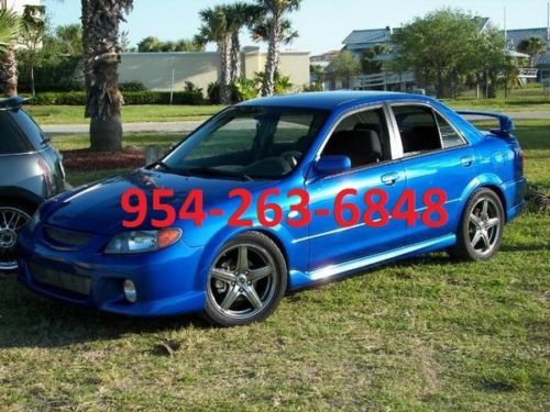 2003 mazdaspeed protege, laser blue, #2733, only 68000 miles!!!