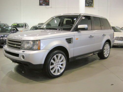 2008 range rover sport hse 4x4 leather sunroof navigation excellent condition