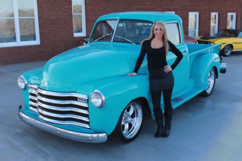 1949 chevy pick up street rod ps pb vintage ac 350/350 short bed great driver