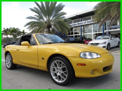02 blazing yellow mica mx-5 special edition 1.8l i4 manual:6-speed convertible