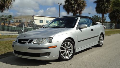 2004 saab 93 2.0t turbo convertible , one owner , ex clean