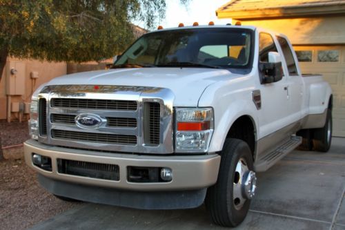 2010 ford super duty f-350 king ranch 4x4 drw crew cab long bed