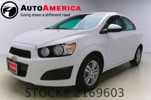 20k one 1 owner low miles 2012 chevy sonic 2ls sedan cloth automatic