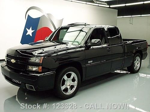 2007 chevy silverado ss ext cab sunroof htd leather 39k texas direct auto