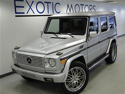 2003 mercedes g500 wagon awd!! nav heated-sts rear-pdc moonroof 6-cd 22&#034;wheels!!