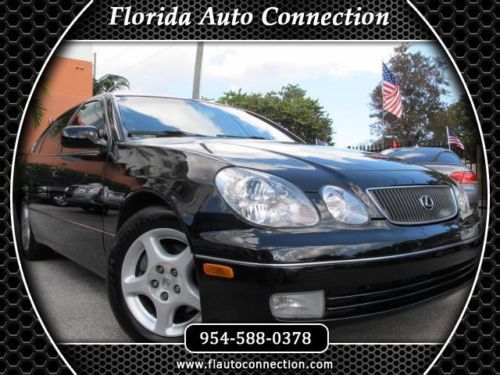 00 lexus gs400 certified 4.0l v8 xenons leather sunroof clean carfax