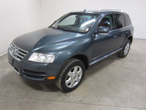 04 volkswagen touareg tdi v10 turbo diesel awd 1owner colorad no rock salt 80pix