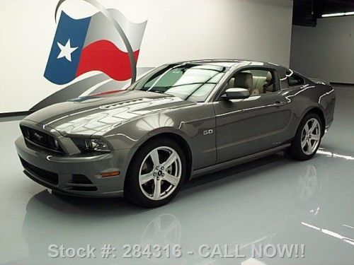 2013 ford mustang gt premium 5.0 6-spd leather 19&#039;s 20k texas direct auto