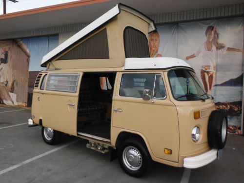 1979 vw bus campmobile westfalia *survivor* og paint &amp; interior not restored !!!