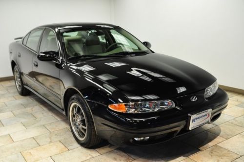 2002 oldsmobile alero v6 black/tan only 57k warranty