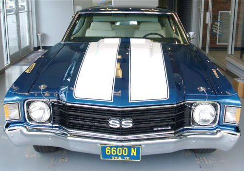 No reserve 1972 chevrolet chevelle ss 454 big block chevy super sport 4 spd 72