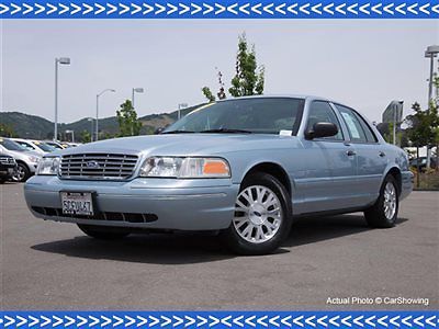 2003 crown victoria lx: super clean, low-mileage, inspected, clean carfax/title