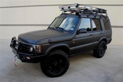 Custom safari land rover discovery snorkel winch arb bumper matte black low mile