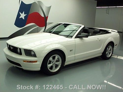 2008 ford mustang gt premium convertible leather 32k mi texas direct auto