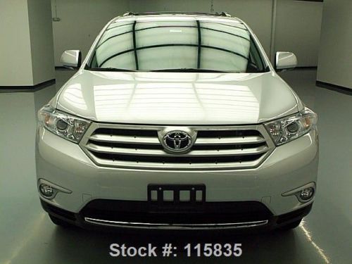 2013 toyota highlander limited sunroof leather rear cam texas direct auto