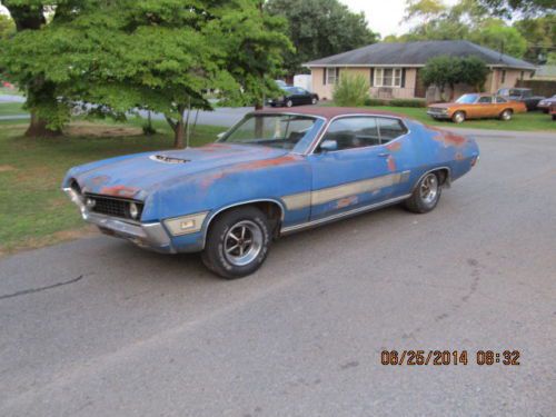 Rare barn find here in ga 1970 torino gt all original with build sheet