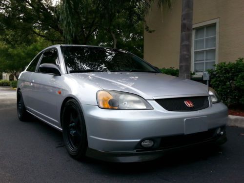 2002 honda civic lx coupe 2-door 1.7l spoon sports jdm em2 local pickup only