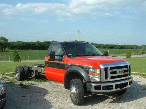 2008 ford f450 super duty cab chassis