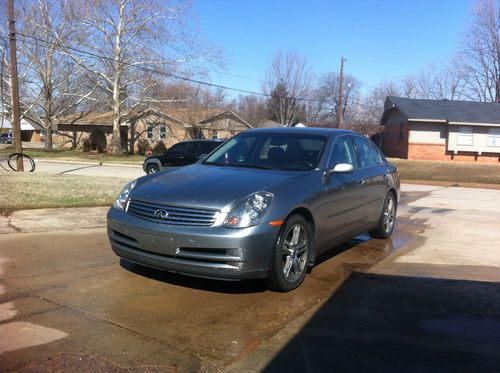 2004 infiniti g35 base sedan 4-door 3.5l