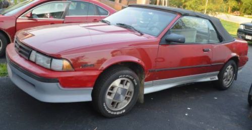 1989 chevy cavalier z24 convertible