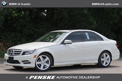 4dr sdn c300 sport rwd c-class mercedes-benz  low miles clean carfax